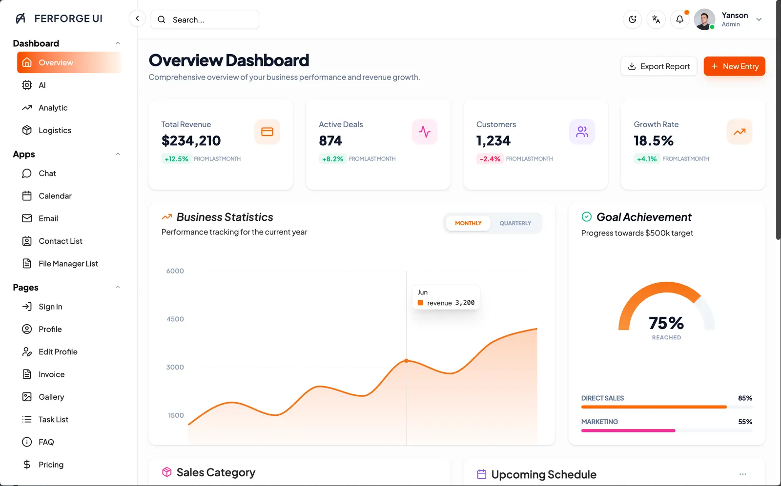 Ferforge UI